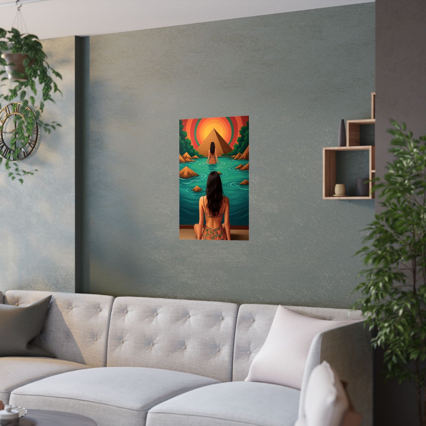 Eccentric Artwork ( Janet ) - Wall Poster