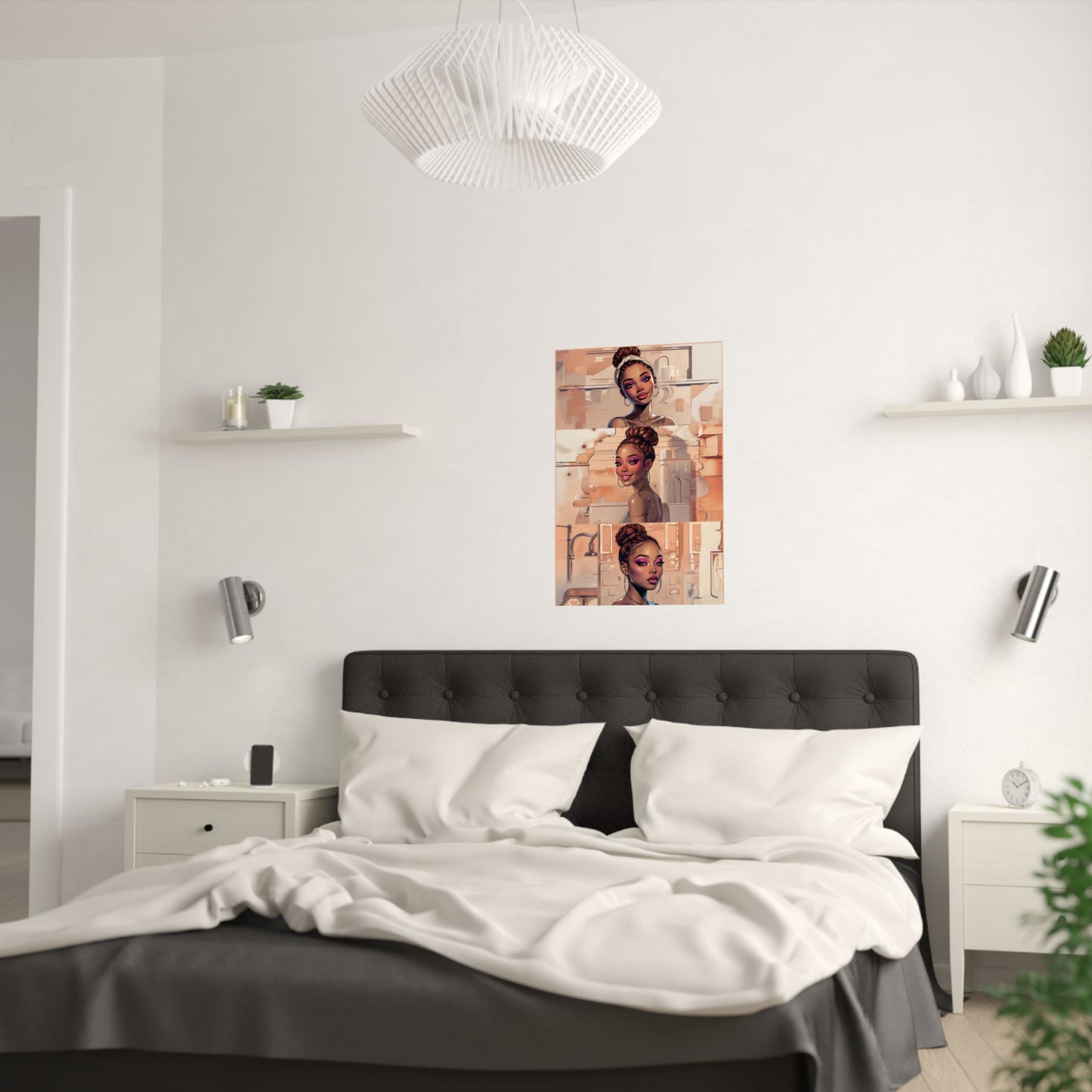 Confident Beauty ( Aaliyah ) - Wall poster