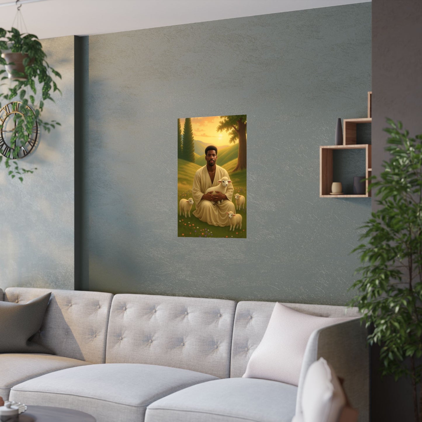Melanated Shepherd ( Marcus ) - Wall Poster