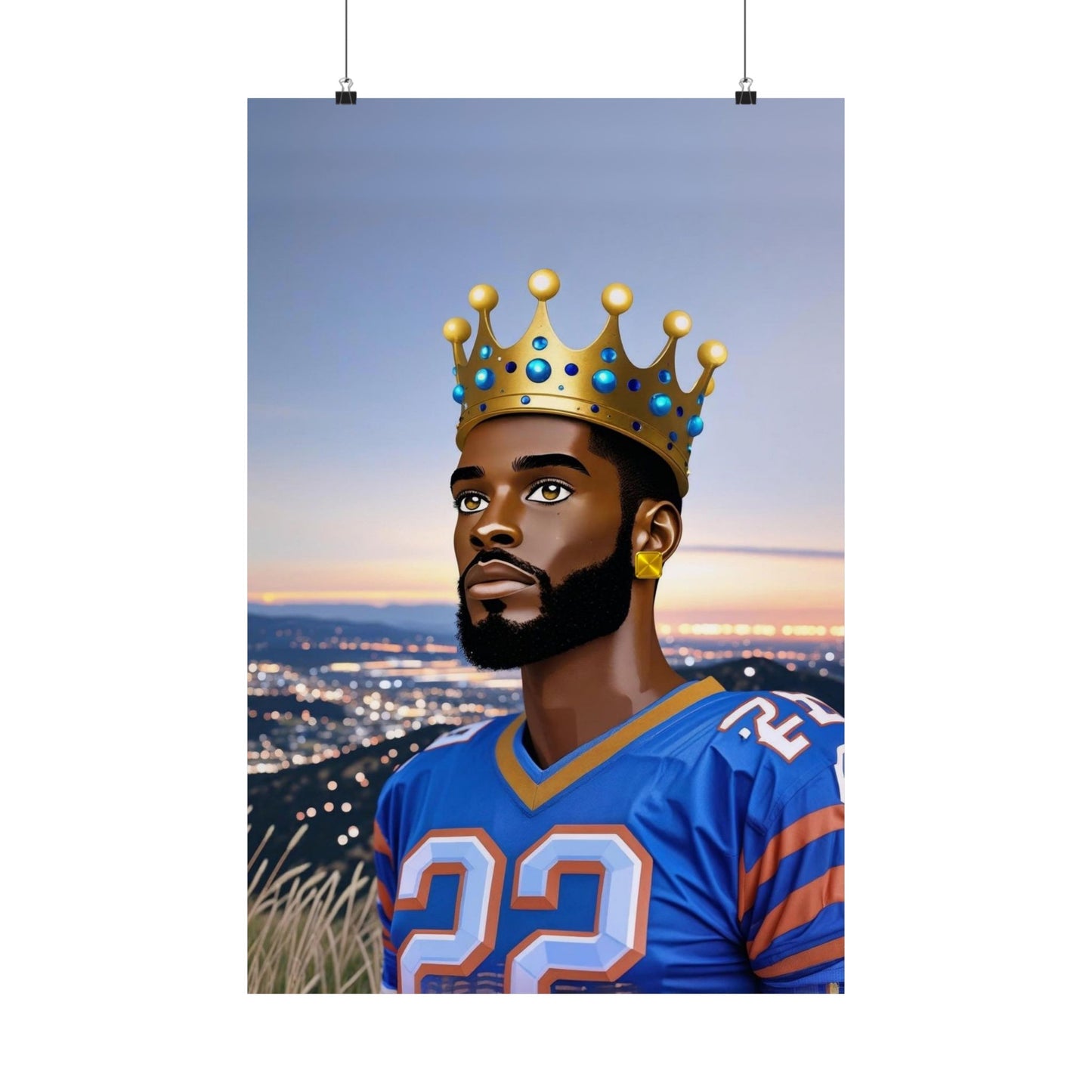 Royal King  Mountain Top  ( 333  ) - Wall Poster