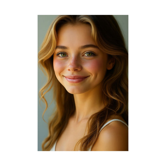 Clear Smiles ( Rachel ) - Wall Poster