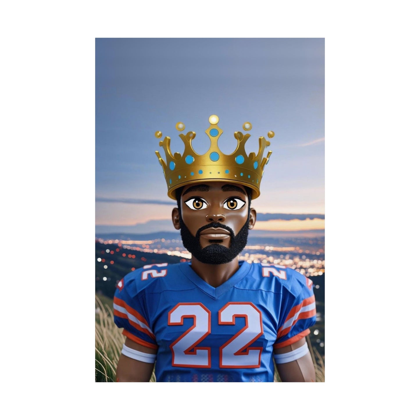 Royal King  Mountain Top  ( 777  ) - Wall Poster