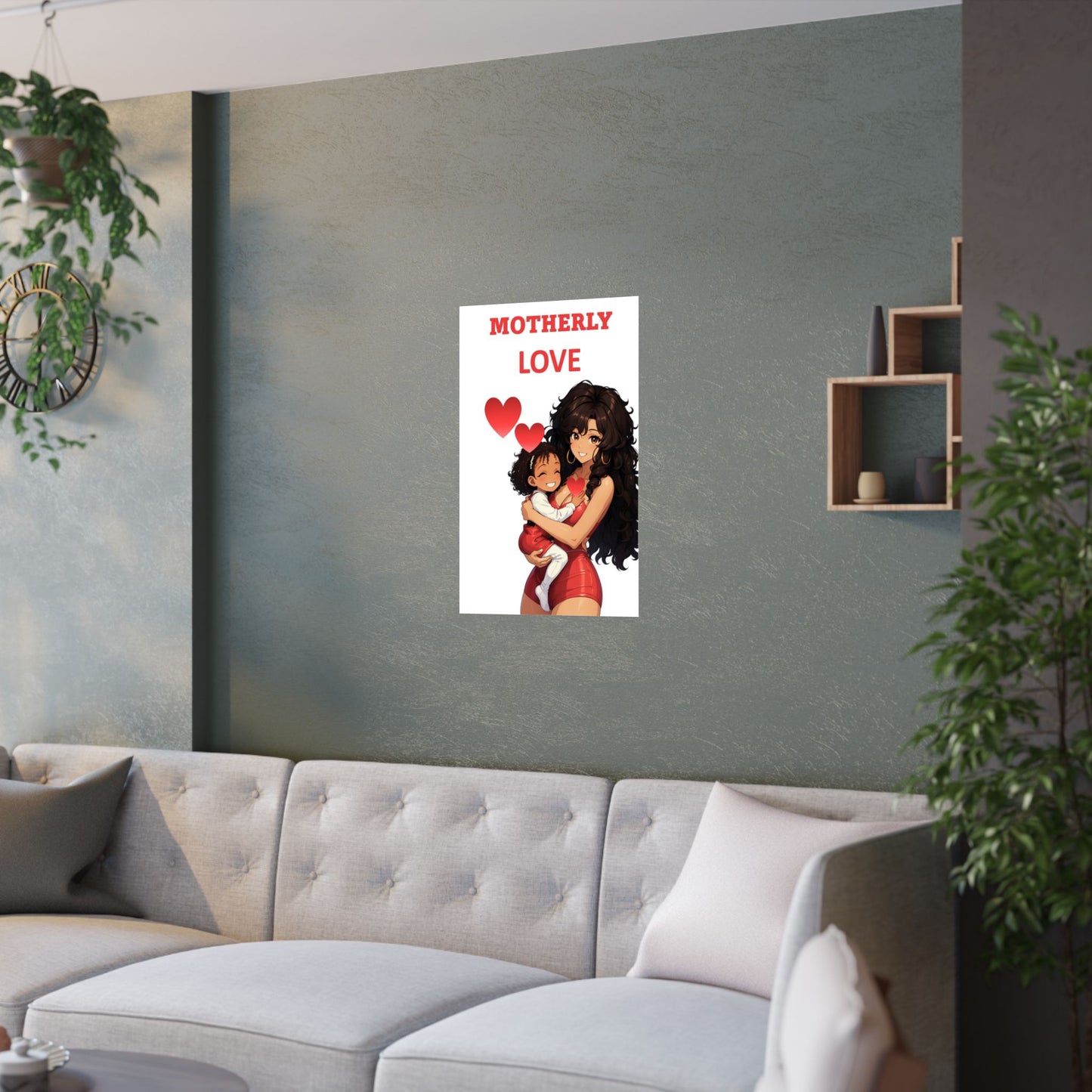 Motherly Love ( February ) - Wall Poster