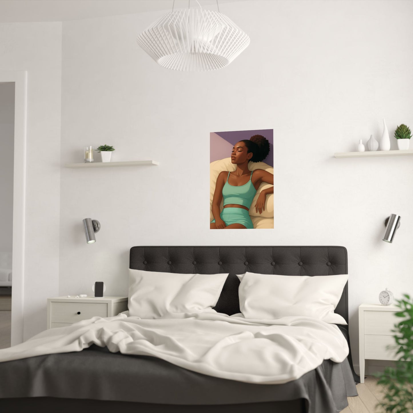 Lounging And Relaxing ( Brianna ) - Wall Poster