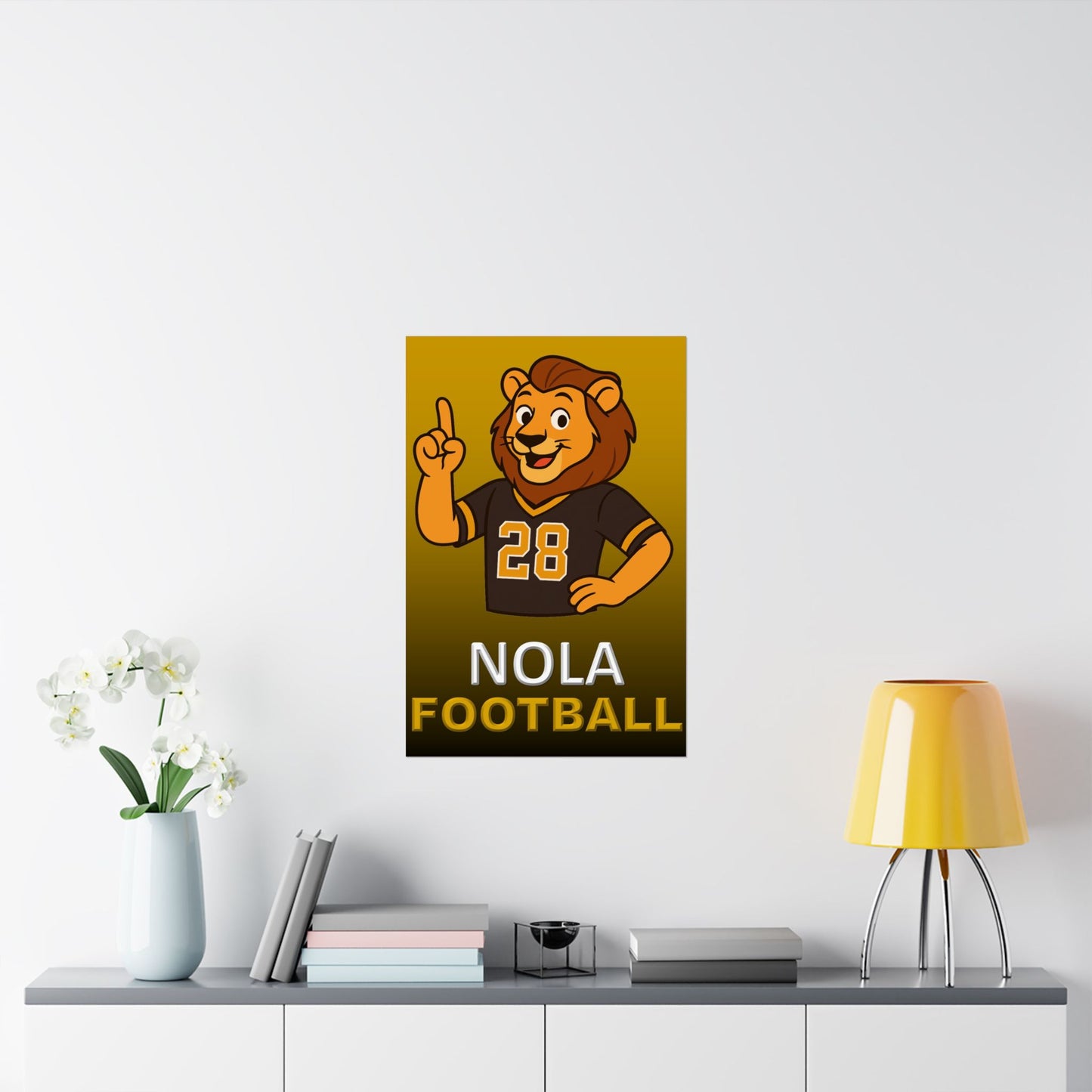NOLA Football - Wall Poster