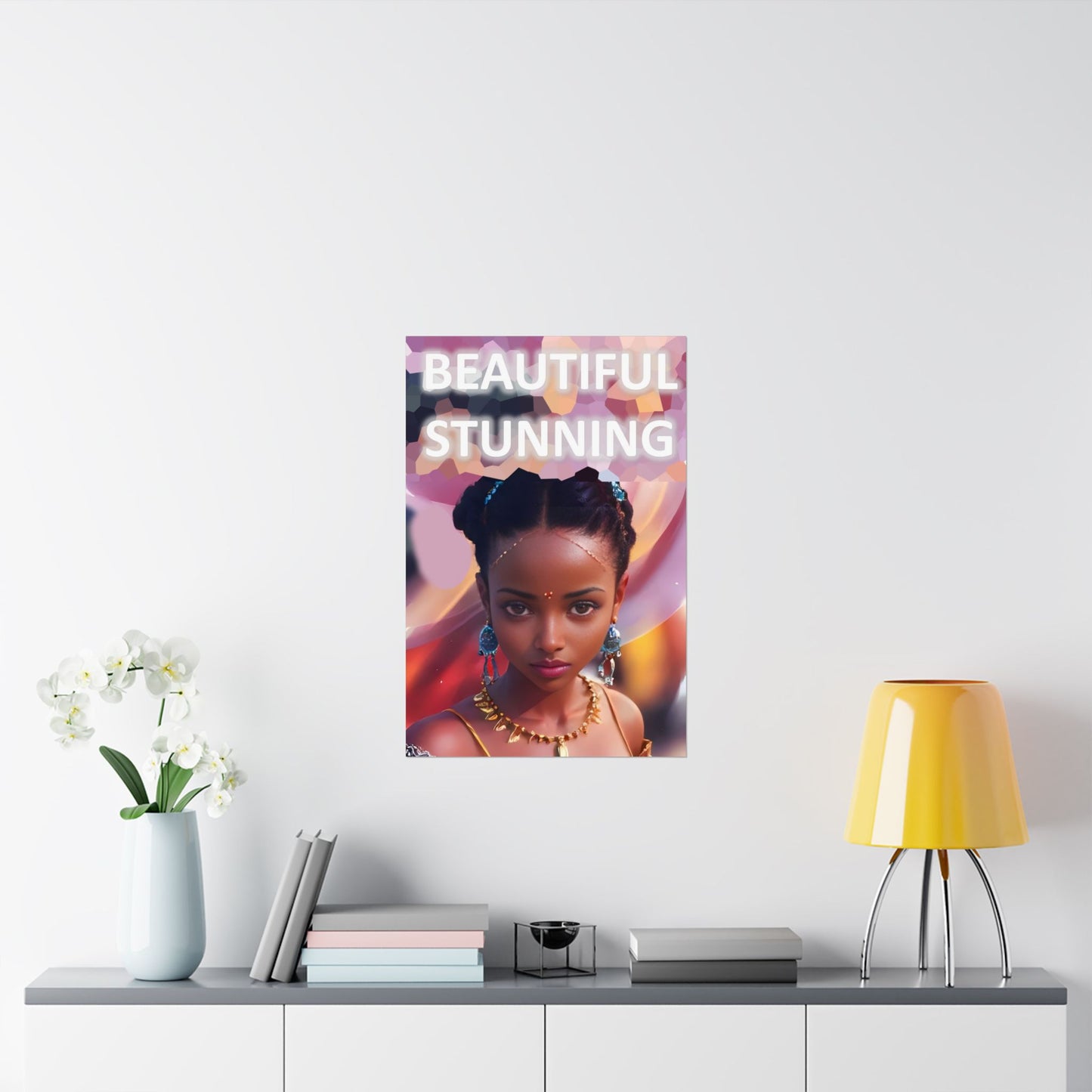 Beautiful Stunning Portrait ( Jaiya ) - Wall Poster