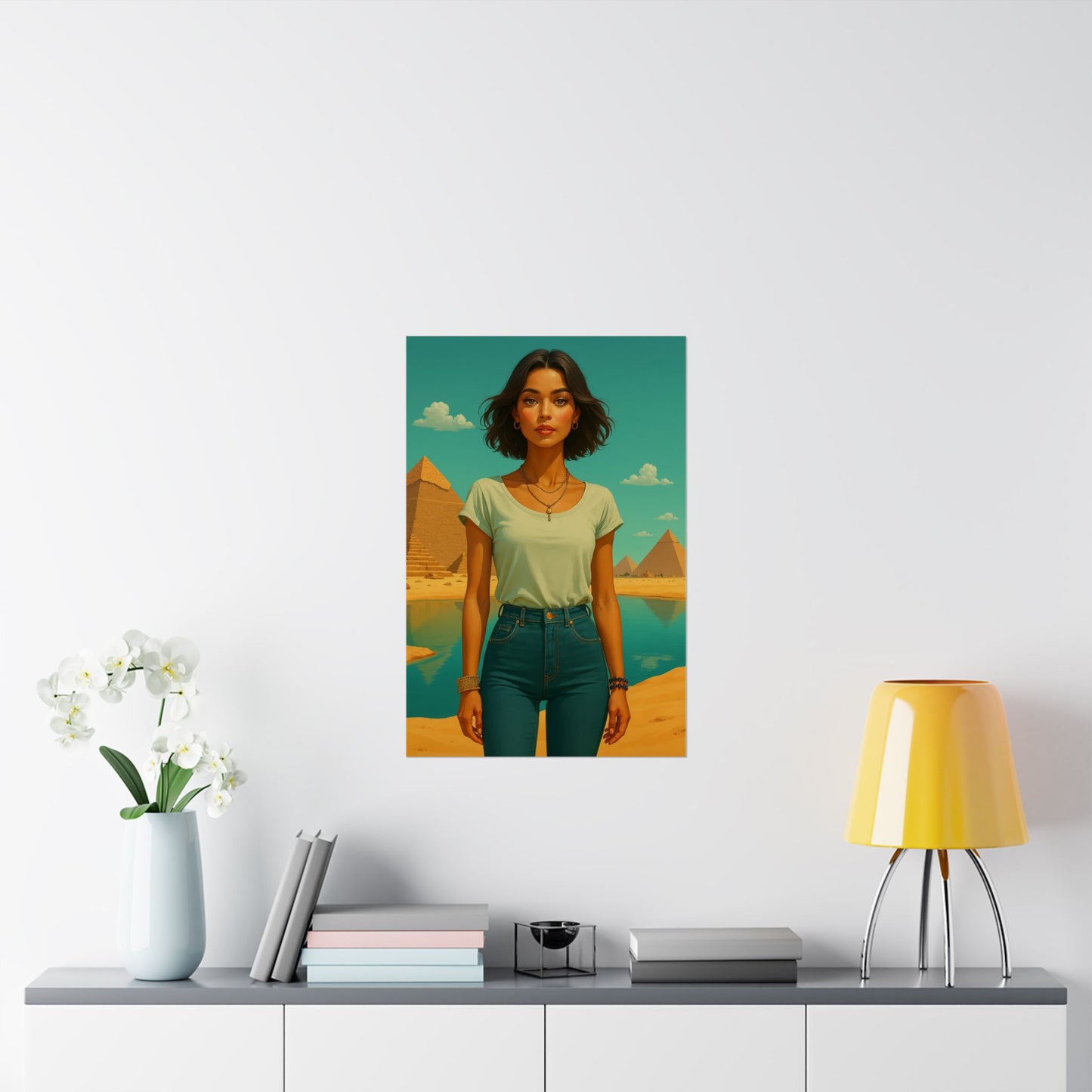 Sahara Dessert ( Janet ) - Wall Poster