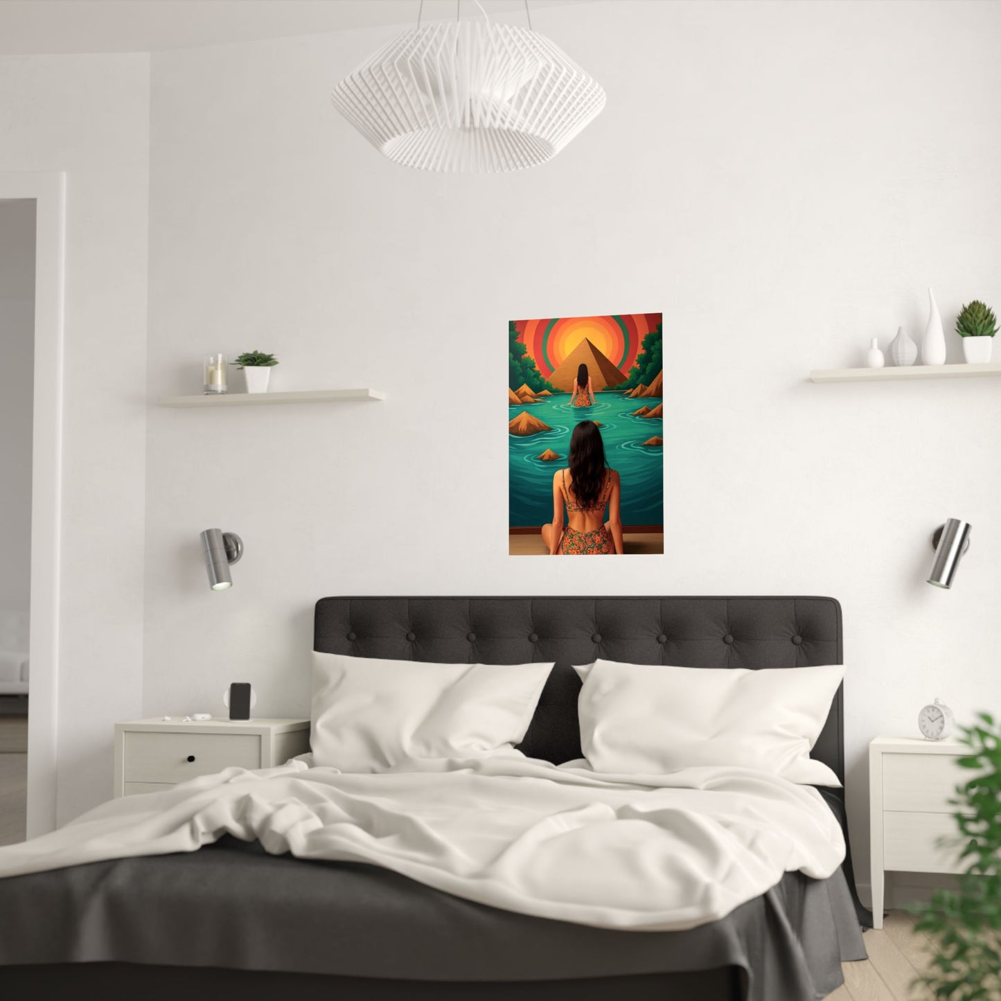 Eccentric Artwork ( Janet ) - Wall Poster