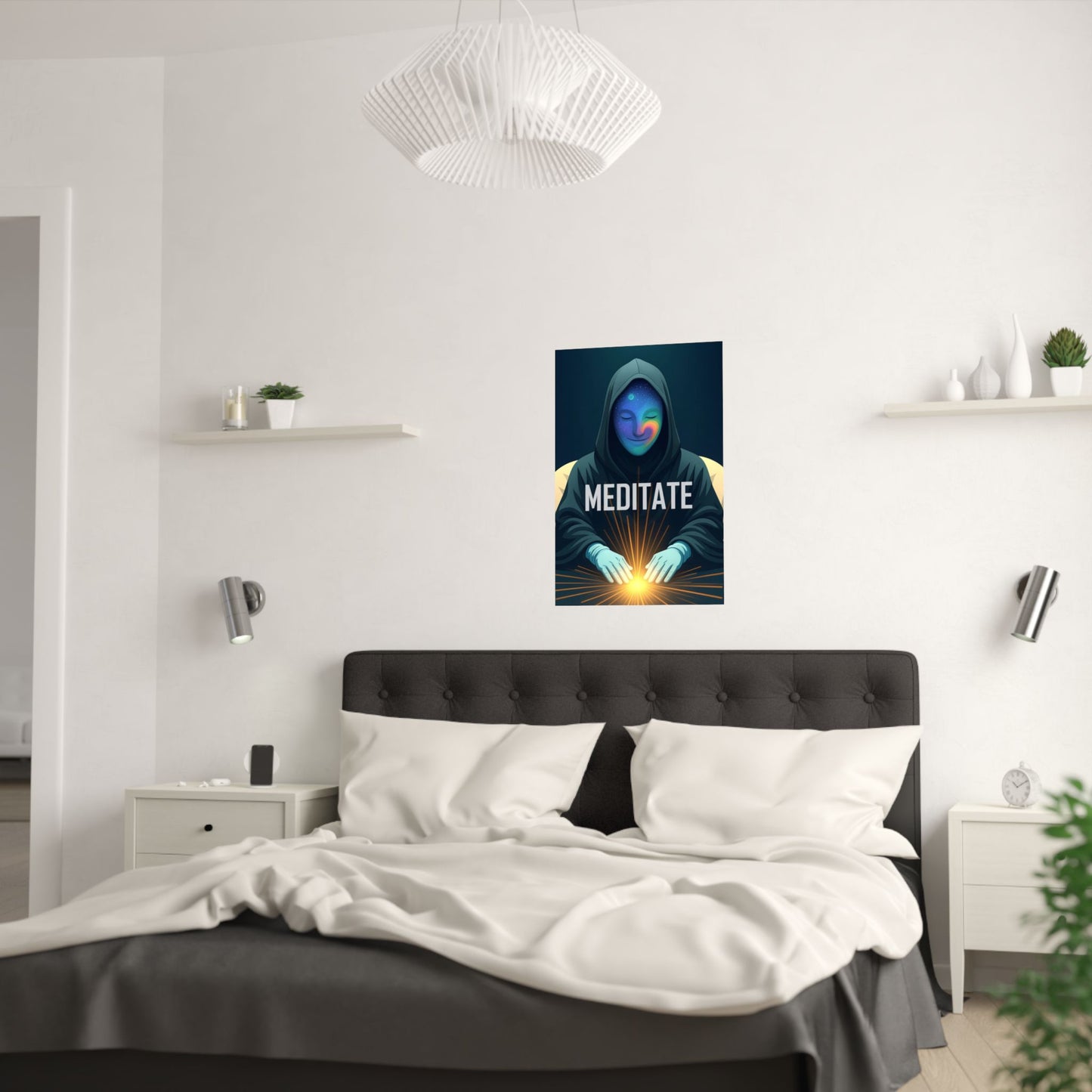Mystical Alchemist ( Meditate ) - Wall Poster
