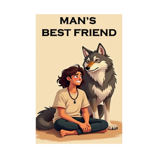 Man's Best Friend ( Steve ) - Wall Poster