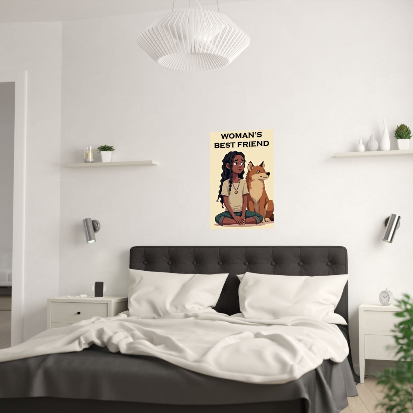 Women's Best Friend ( Zoe ) - Wall Poster