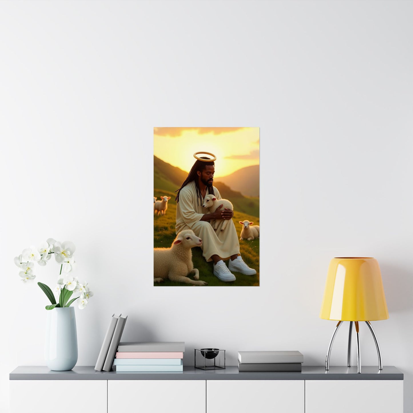 Melanated Shepherd ( Malcolm ) - Wall Poster