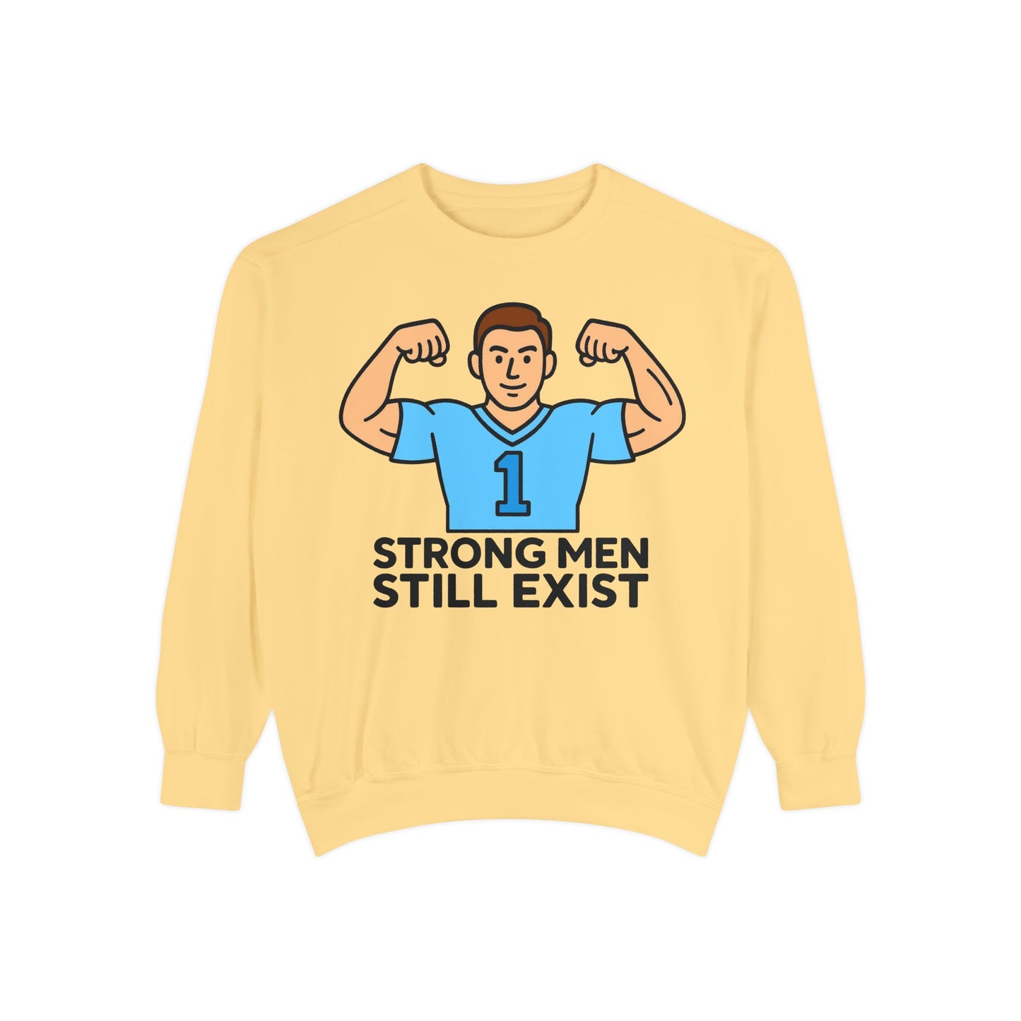 STRONG MEN STILL EXIST - Crewneck Sweatshirt - ( Brad European )