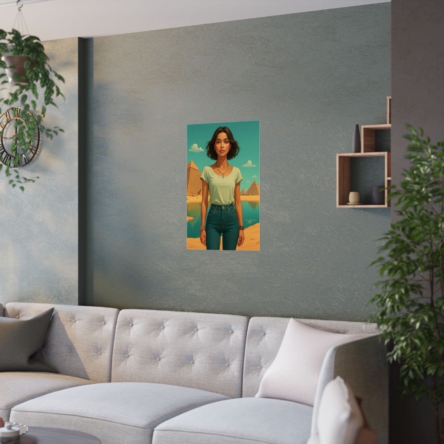 Sahara Dessert ( Janet ) - Wall Poster