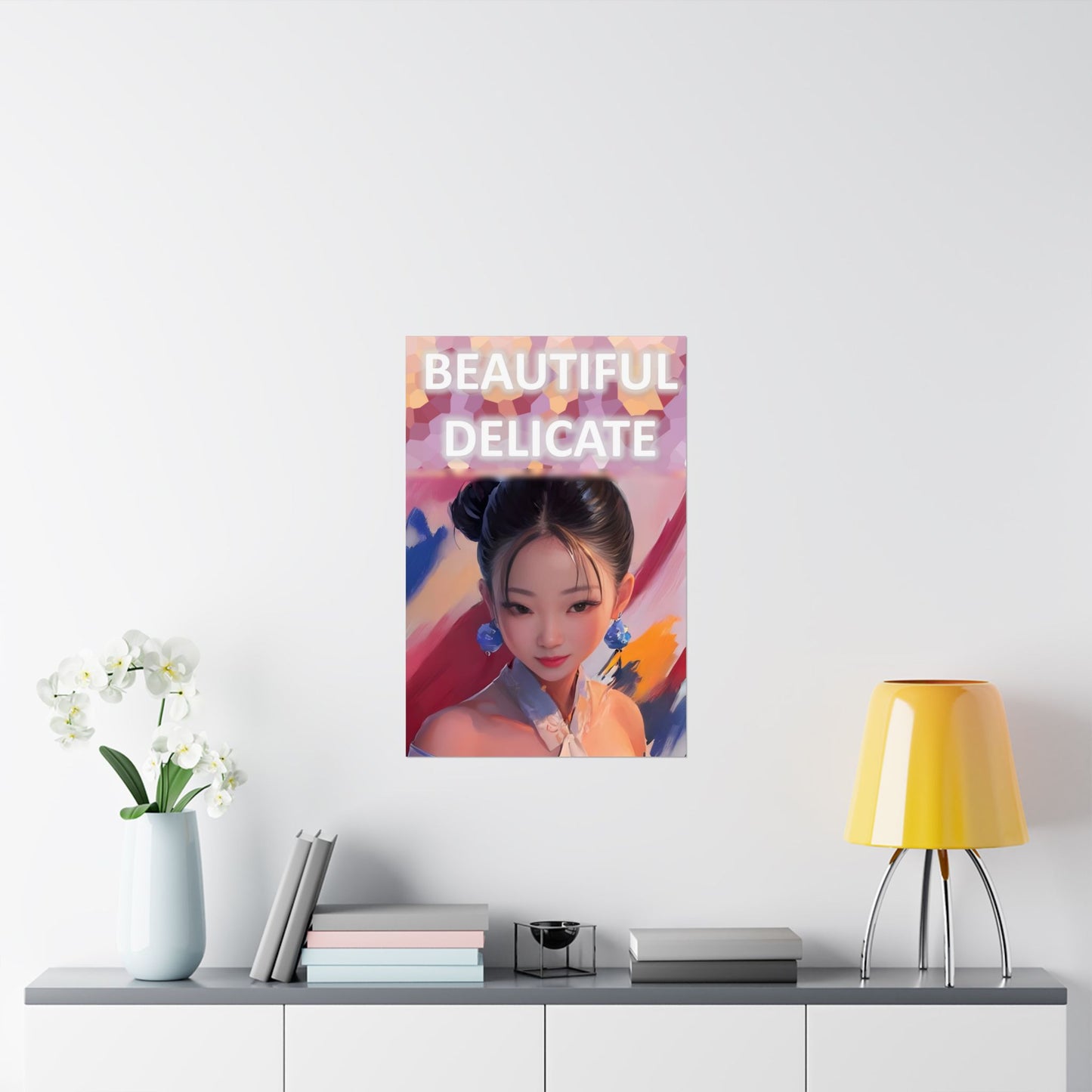 Beautiful Delicate Portrait ( Mai )  - Wall Poster