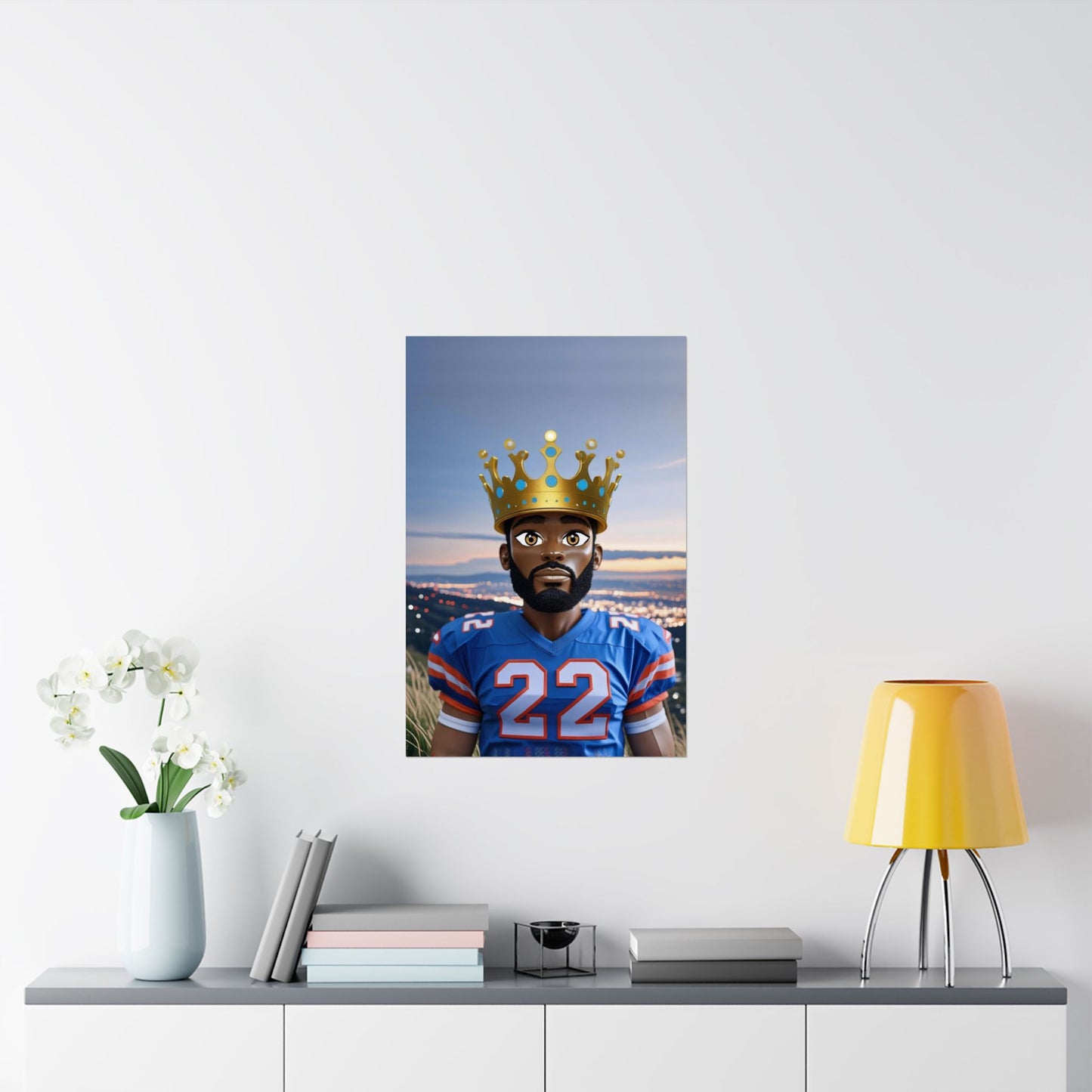 Royal King  Mountain Top  ( 777  ) - Wall Poster