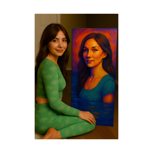 Self Portrait ( Sarah ) - Wall Poster