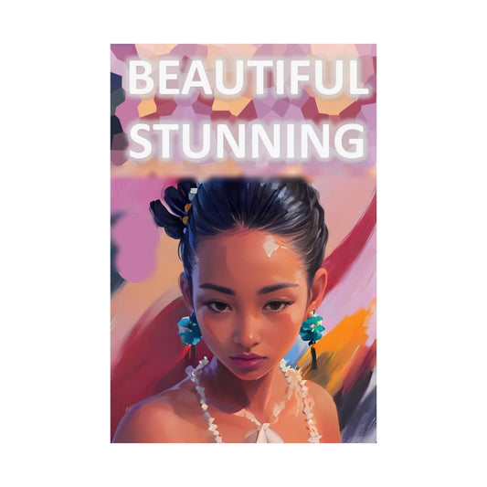 Beautiful Stunning Portrait ( Mariella ) - Wall Poster