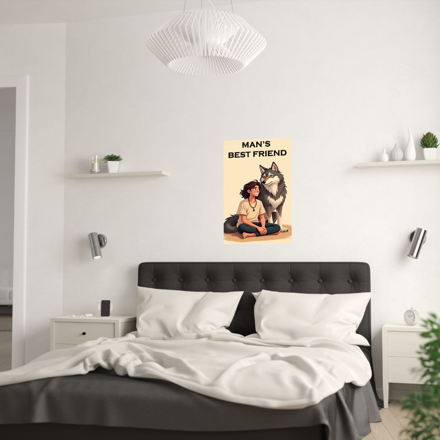 Man's Best Friend ( Steve ) - Wall Poster
