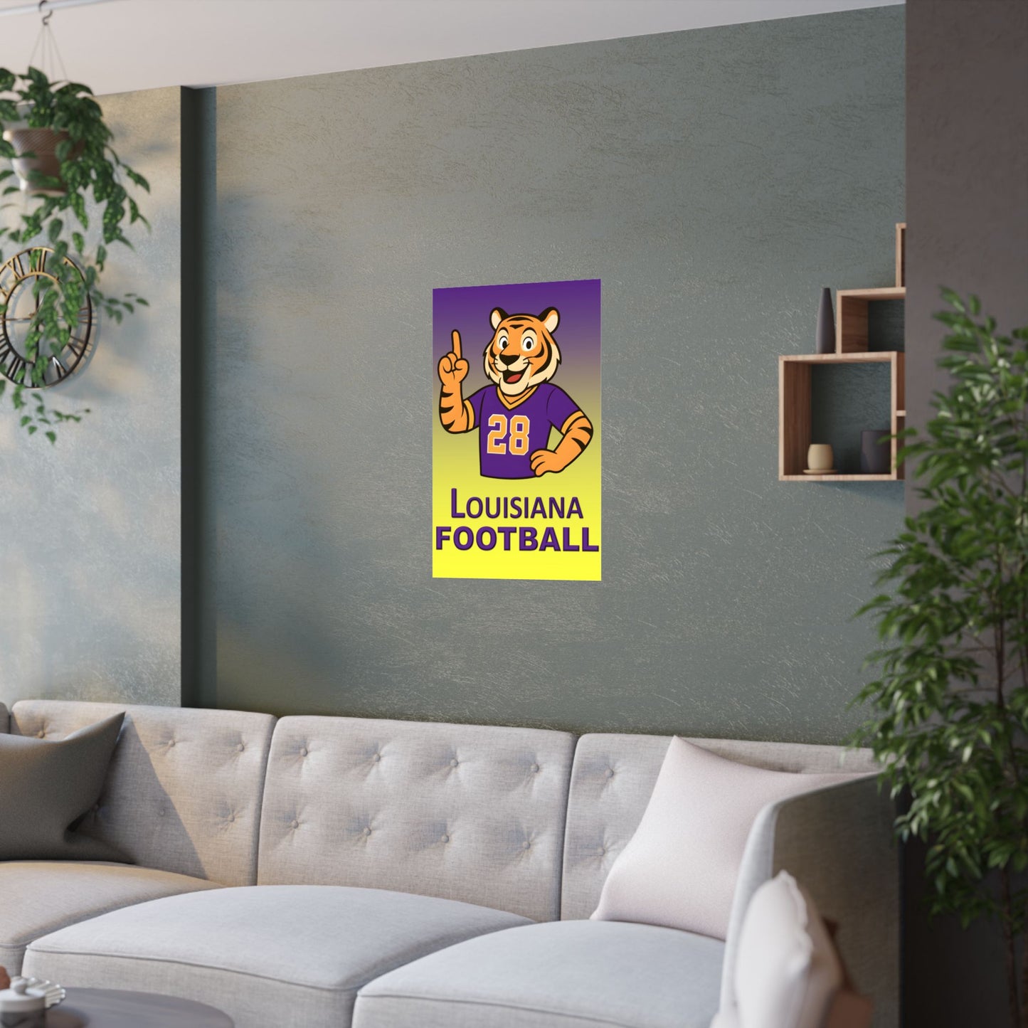Louisiana Football - Wall Poster