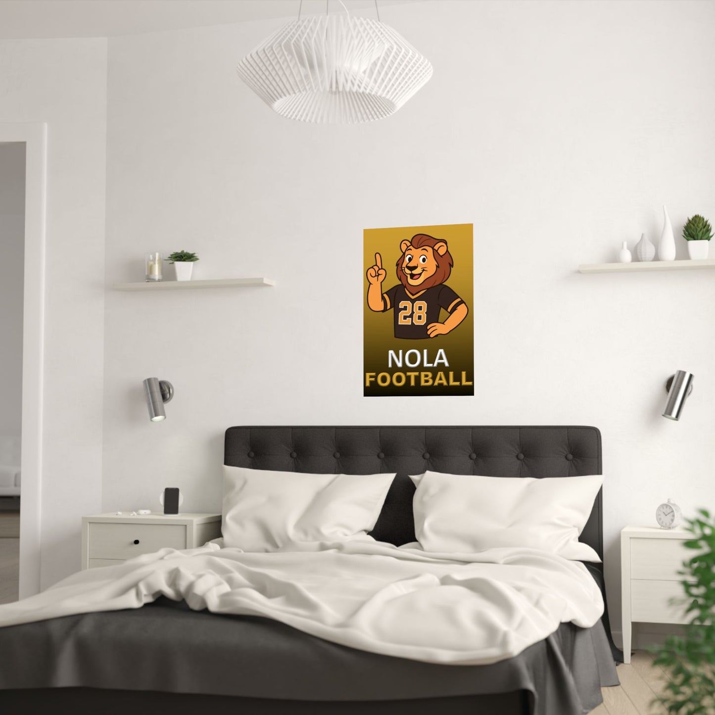 NOLA Football - Wall Poster